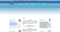 Desktop Screenshot of hbsyazilim.com